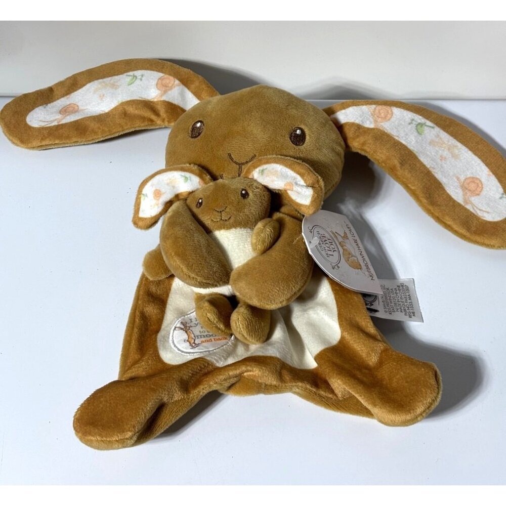 Nutbrown Hare Plush Lovey Bunny Stuffed Animal I Love You To The Moon‎ And Back